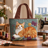 Sac à main artisanal | Chat brun