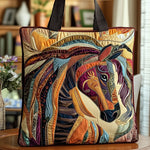 Sac à main matelassé cheval en mosaïque, brodé main – Mathilde Montreux