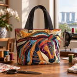 Sac à main artisanal | Cheval mosaïque
