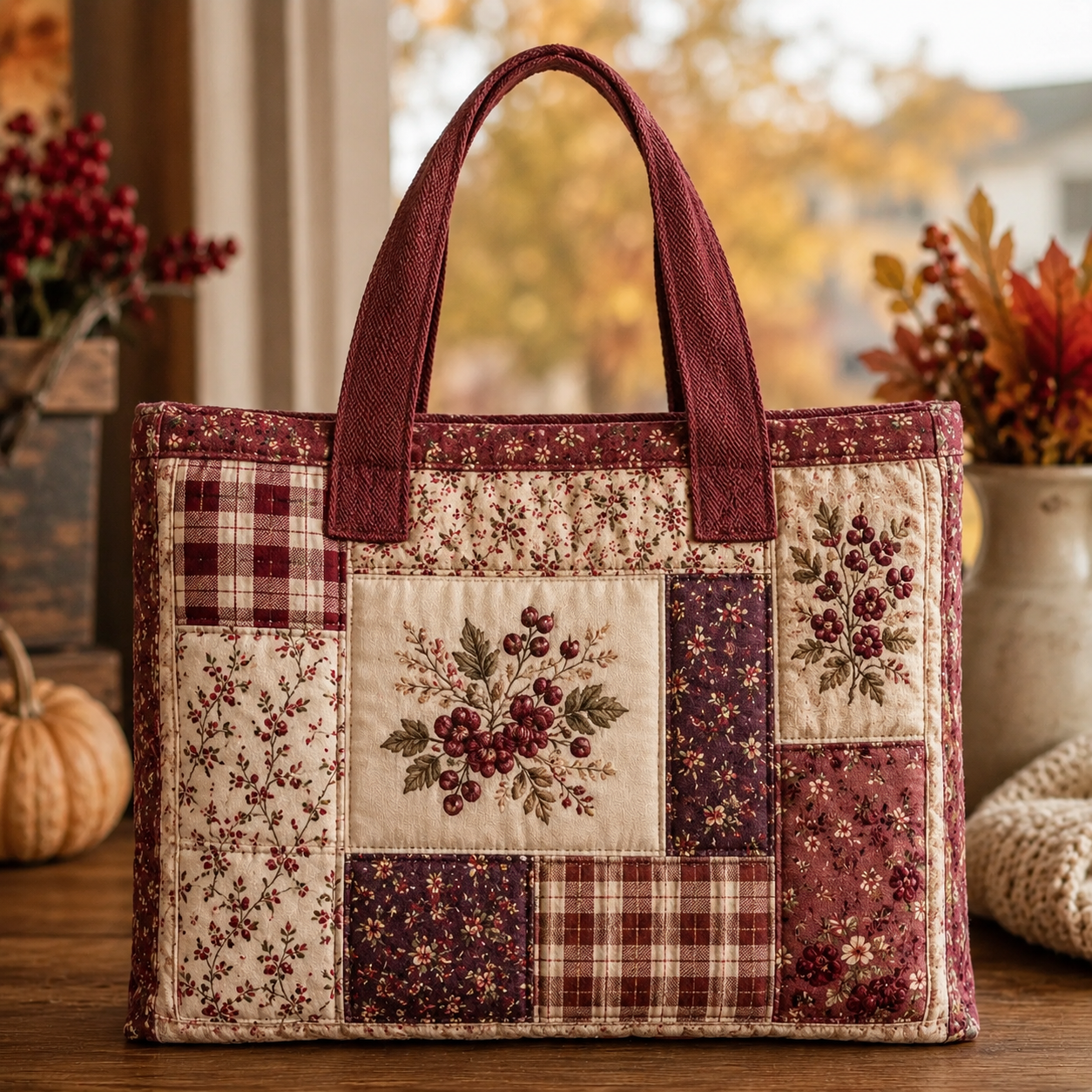 Sac cabas matelassé