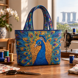 Sac à main artisanal | Le Paon royal