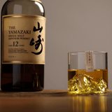 Verre à whisky en cristal japonais Mont Fuji