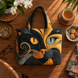 Sac à main artisanal | Le Chat mystérieux