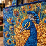 Sac à main artisanal | Le Paon royal