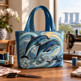 Sac à main artisanal | Dauphin de l'océan