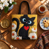 Sac à main artisanal | Le Chat noir et les Sept Hiboux