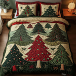 Ensemble de lit matelassé 3 pièces - Noël
