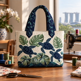 Sac à main artisanal | Tortue de mer