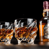 Verre à whisky en cristal japonais Nami