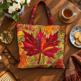 Sac à main artisanal | Coucher de soleil en érable