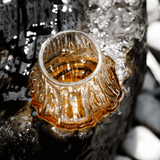 Japanisches Kristall-Whiskyglas Yama
