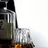 Japanisches Kristall-Whiskyglas Yama