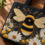 Sac à main artisanal | L'Abeille et les sept petites fleurs