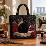 Sac à main artisanal | Chat de lune