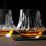 Japanisches Kristall-Whiskyglas Yama