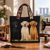 Sac à main artisanal | Trois Labradors