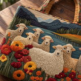 Sac à main artisanal | Mouton au bord du lac