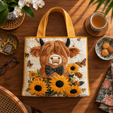 Sac à main artisanal | Vache de montagne