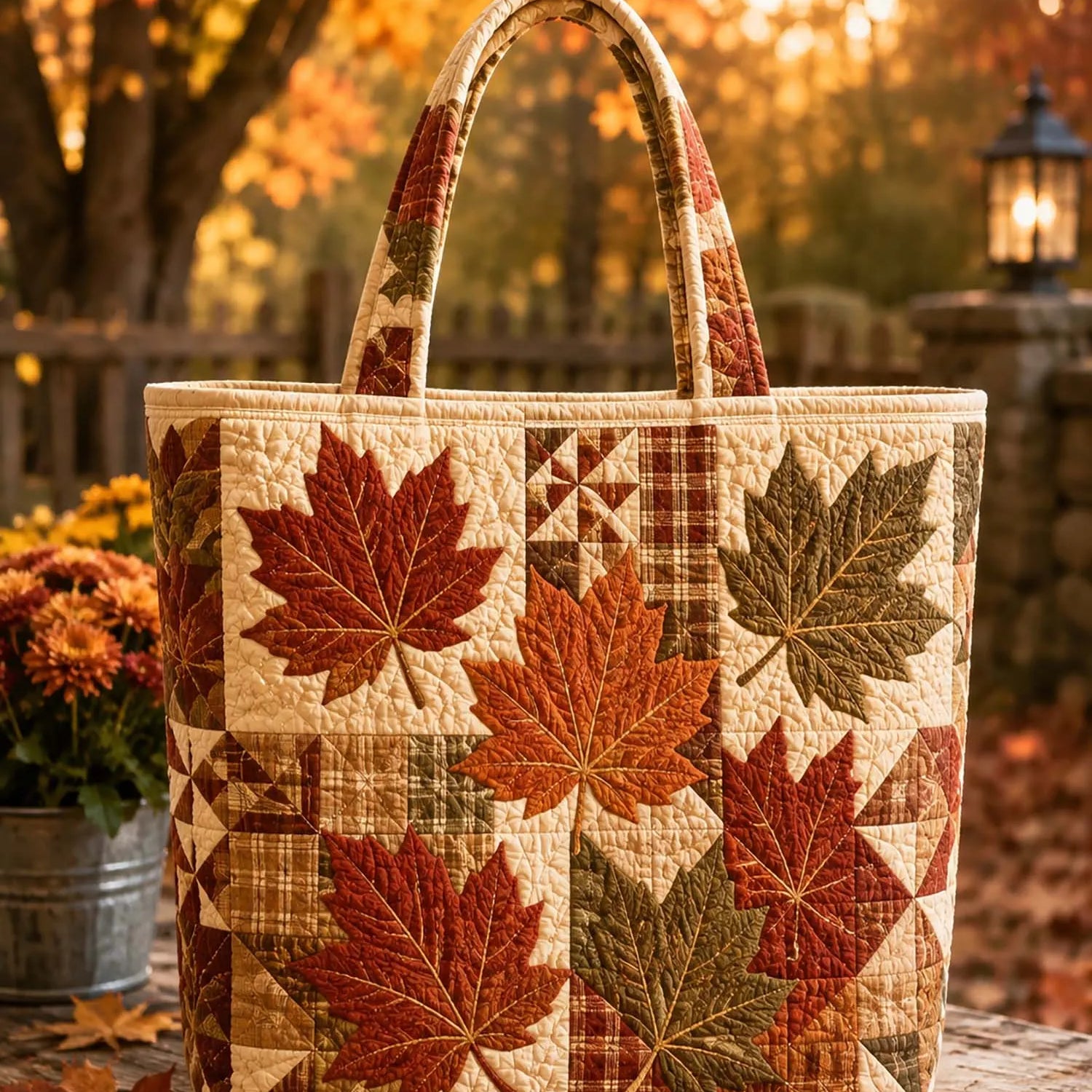 Sac cabas matelassé