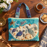 Sac à main artisanal | L'Étreinte de la tortue