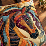 Sac à main artisanal | Cheval mosaïque