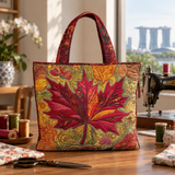 Sac à main artisanal | Coucher de soleil en érable