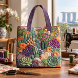 Sac à main artisanal | Succulentes