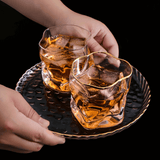 Verre à whisky en cristal japonais Hoshi Or