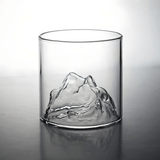 Verre à whisky en cristal japonais Mont Fuji