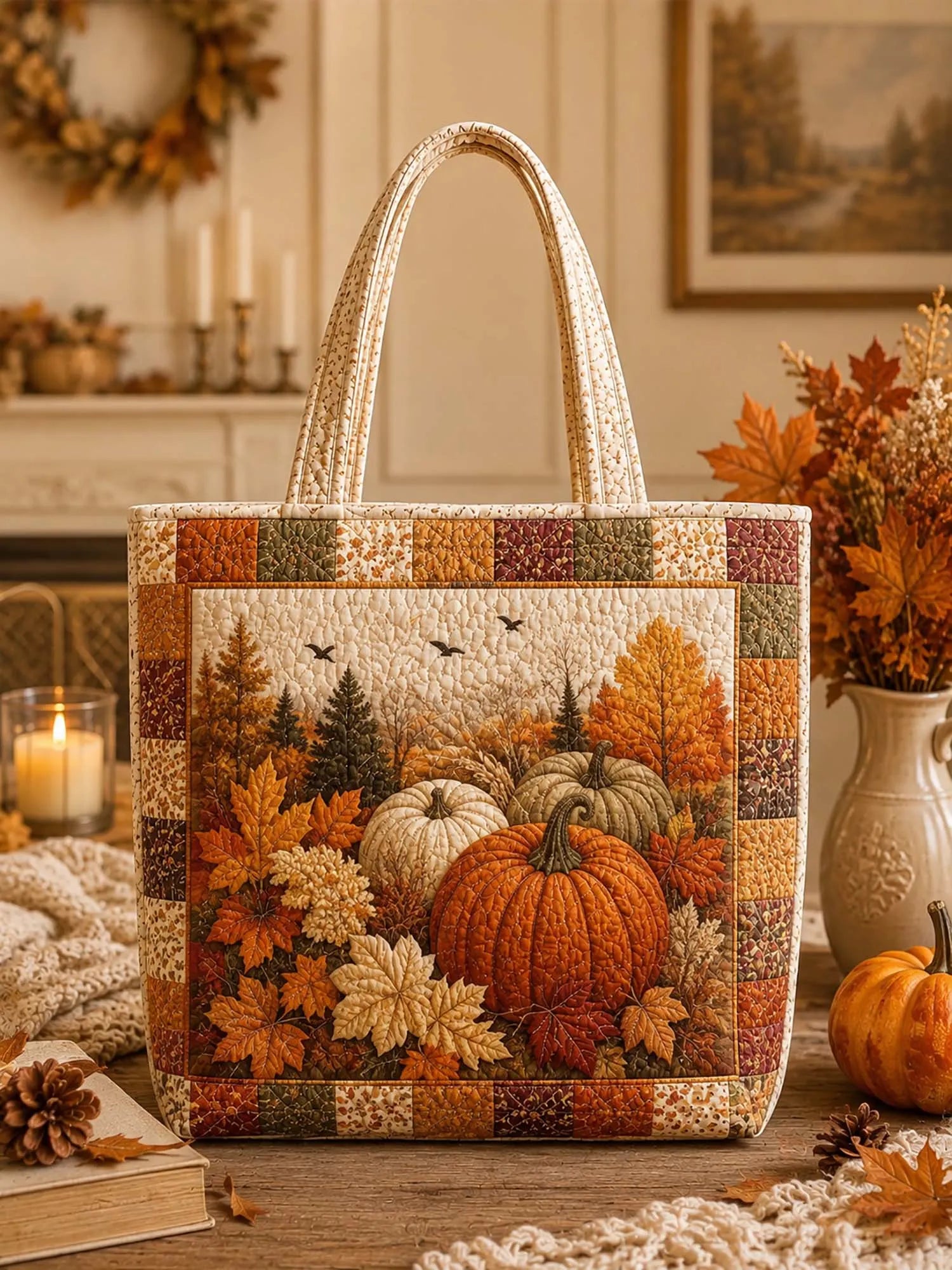 Sac cabas matelassé