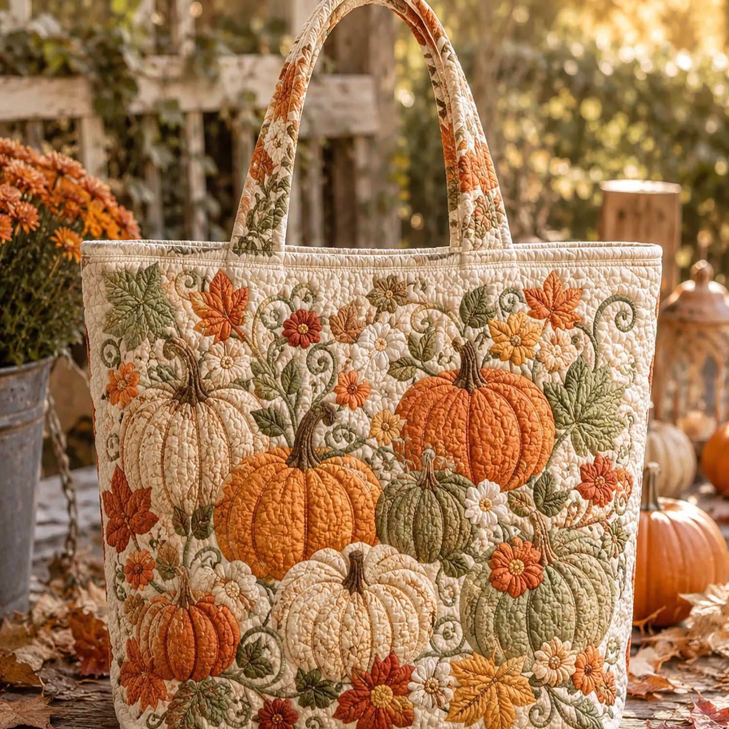 Sac cabas matelassé