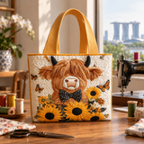 Sac à main artisanal | Vache de montagne