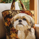 Sac cabas shih tzu matelassé