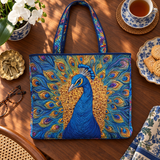 Sac à main artisanal | Le Paon royal