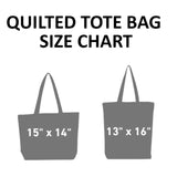 Sac cabas shih tzu matelassé – vue 4