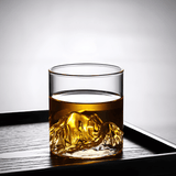 Verre à whisky en cristal japonais Mont Fuji