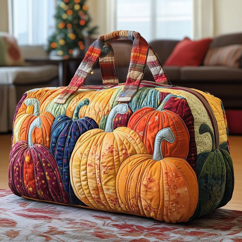Sac de voyage matelassé Citrouille d'Automne