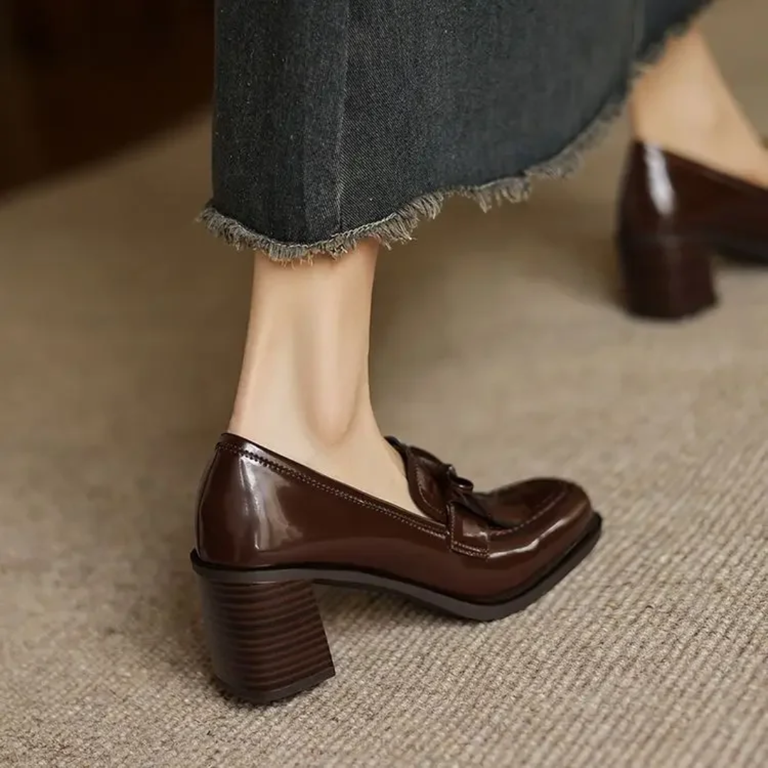 Klara – Mocassins à talon