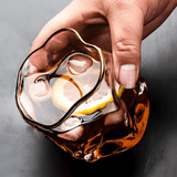 Verre à whisky en cristal japonais Hoshi Or