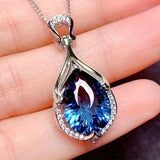 Collier Alindra Feymorra | Or blanc