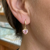 Boucles d'oreilles à breloques « Cupidon » | Or