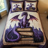 Ensemble de lit matelassé 3 pièces - Dragon