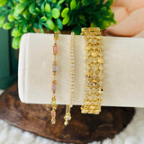 Bracelet « Isabella » aux pierres colorées