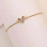 Armband „Rosé-Liebe“ | Gold