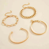 Armbandset „Goldene Harmonie“