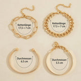 Armbandset „Goldene Harmonie“