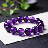 Armband „Valeria“ mit violetten Perlen