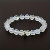 Armband „Vertrauen“ mit Gänseblümchen und Mondstein