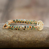 Bracelet arbre de vie avec jaspe