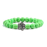 Armband mit Pfotenperlen